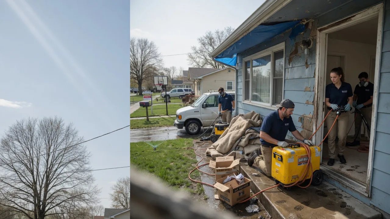 Basement Flood Cleanup in New Bremen, OH near me